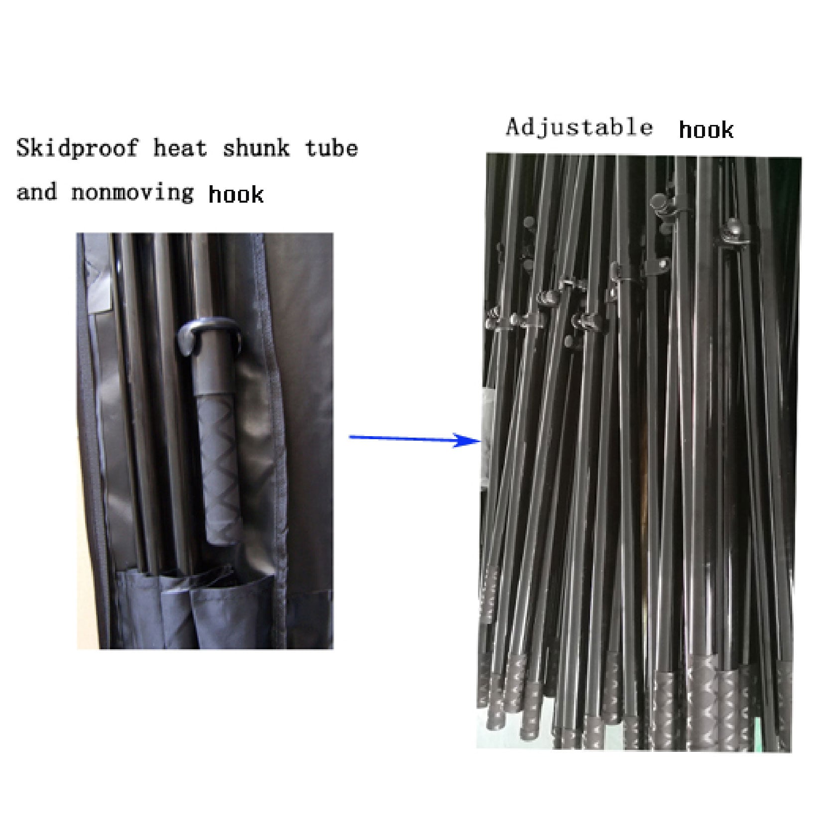 cabon composite poles from wzrods