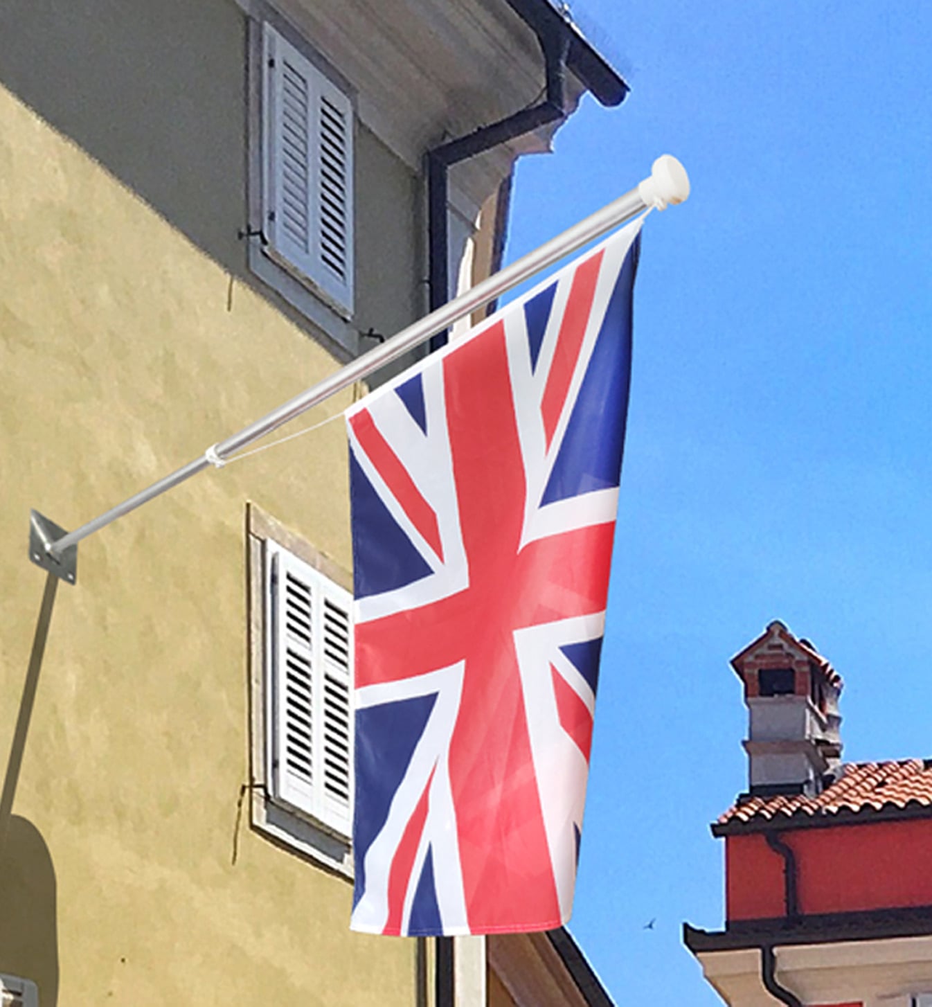 Wall Mounted Flag application