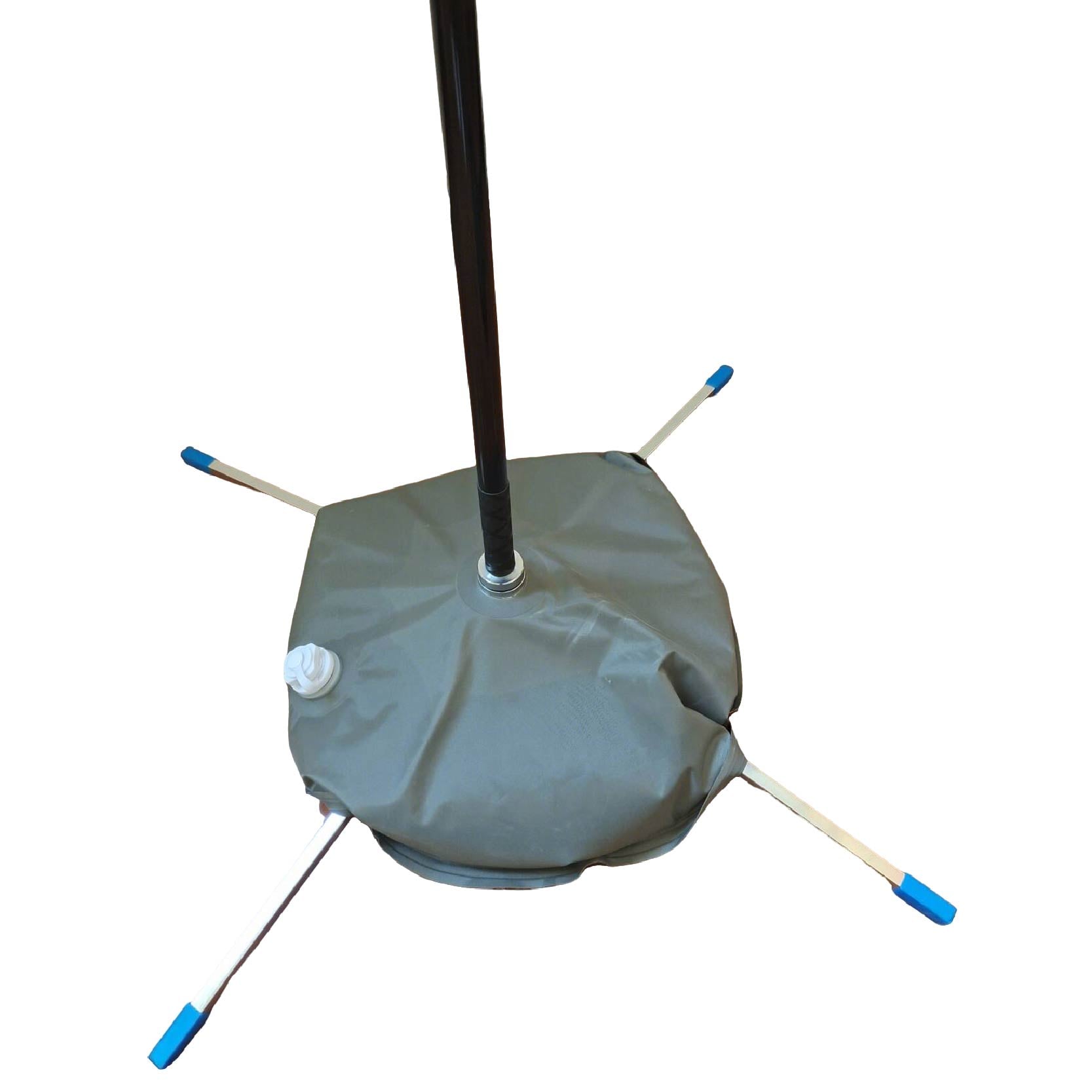 To use water bag with cross base