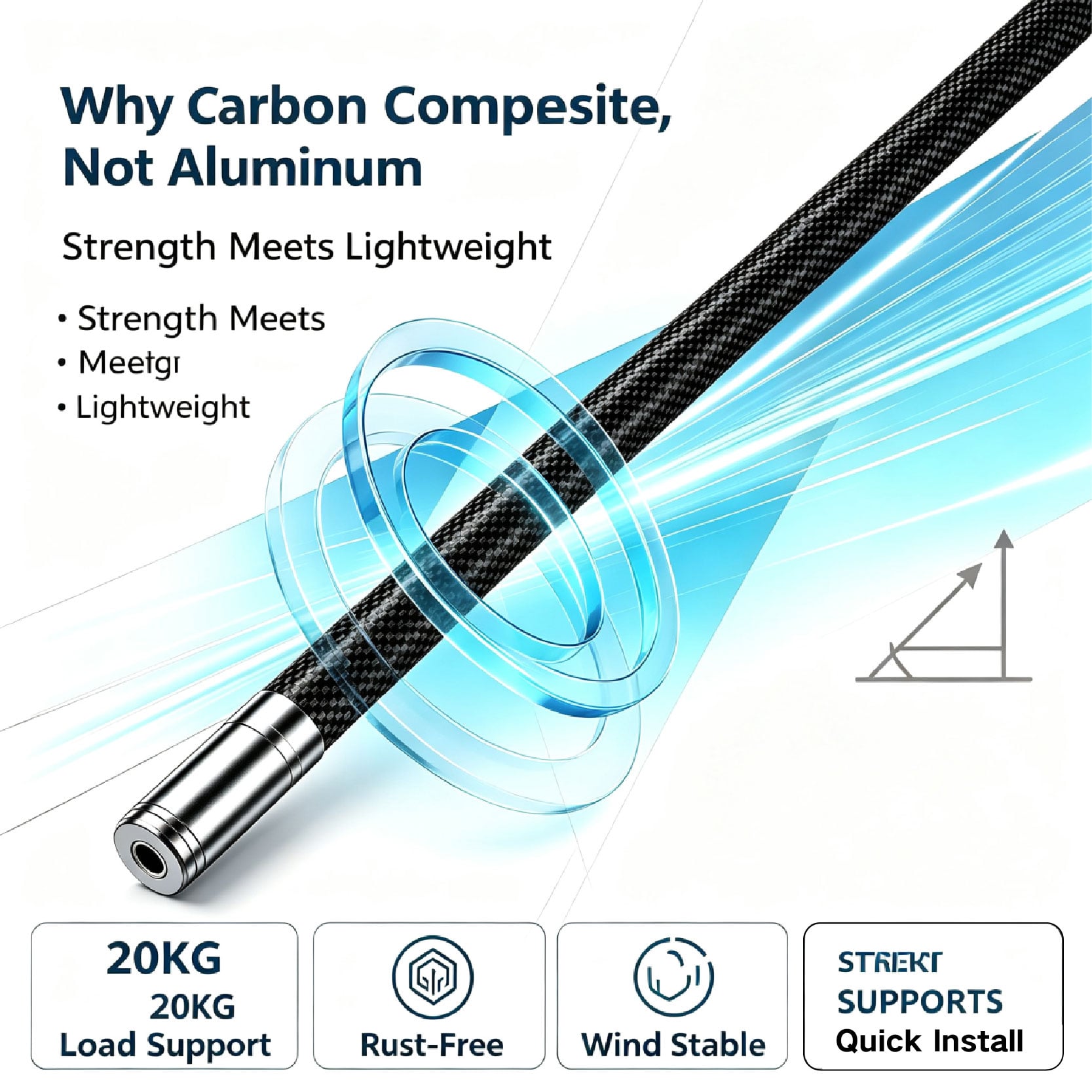 why choose carbon composite no aluminum