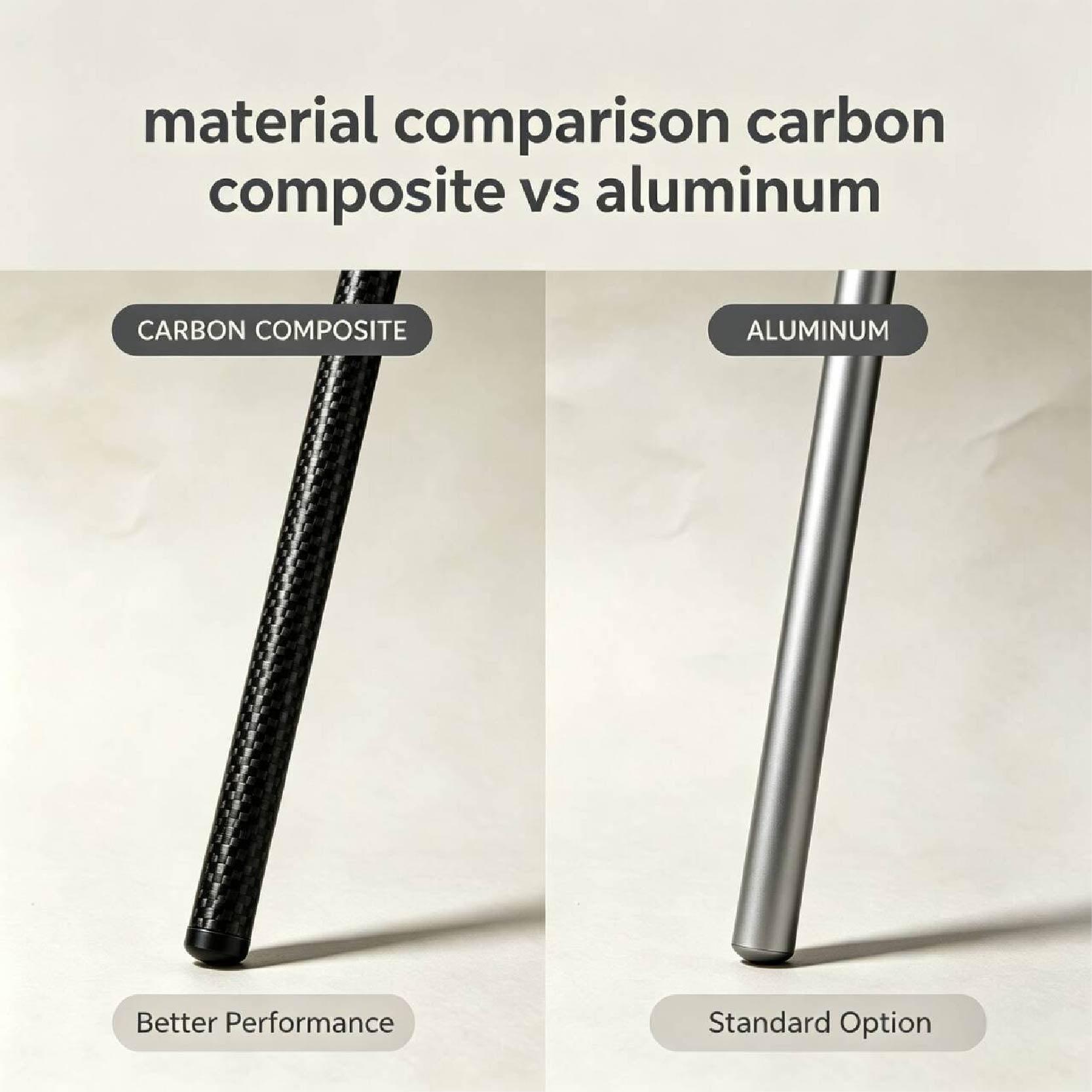 Material Comparison: Carbon Composite vs. Aluminum Backpack Poles
