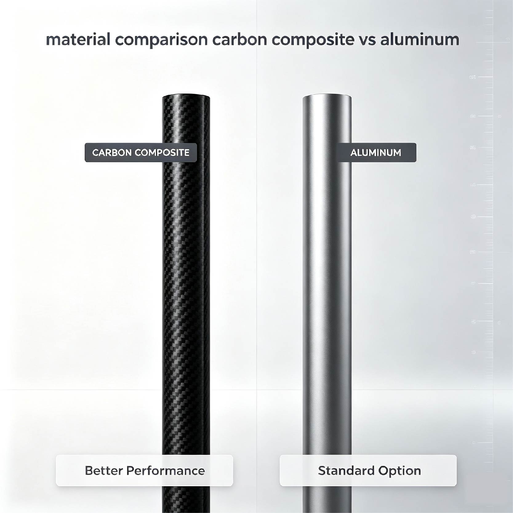 Material Comparison: Carbon Composite vs. Aluminum