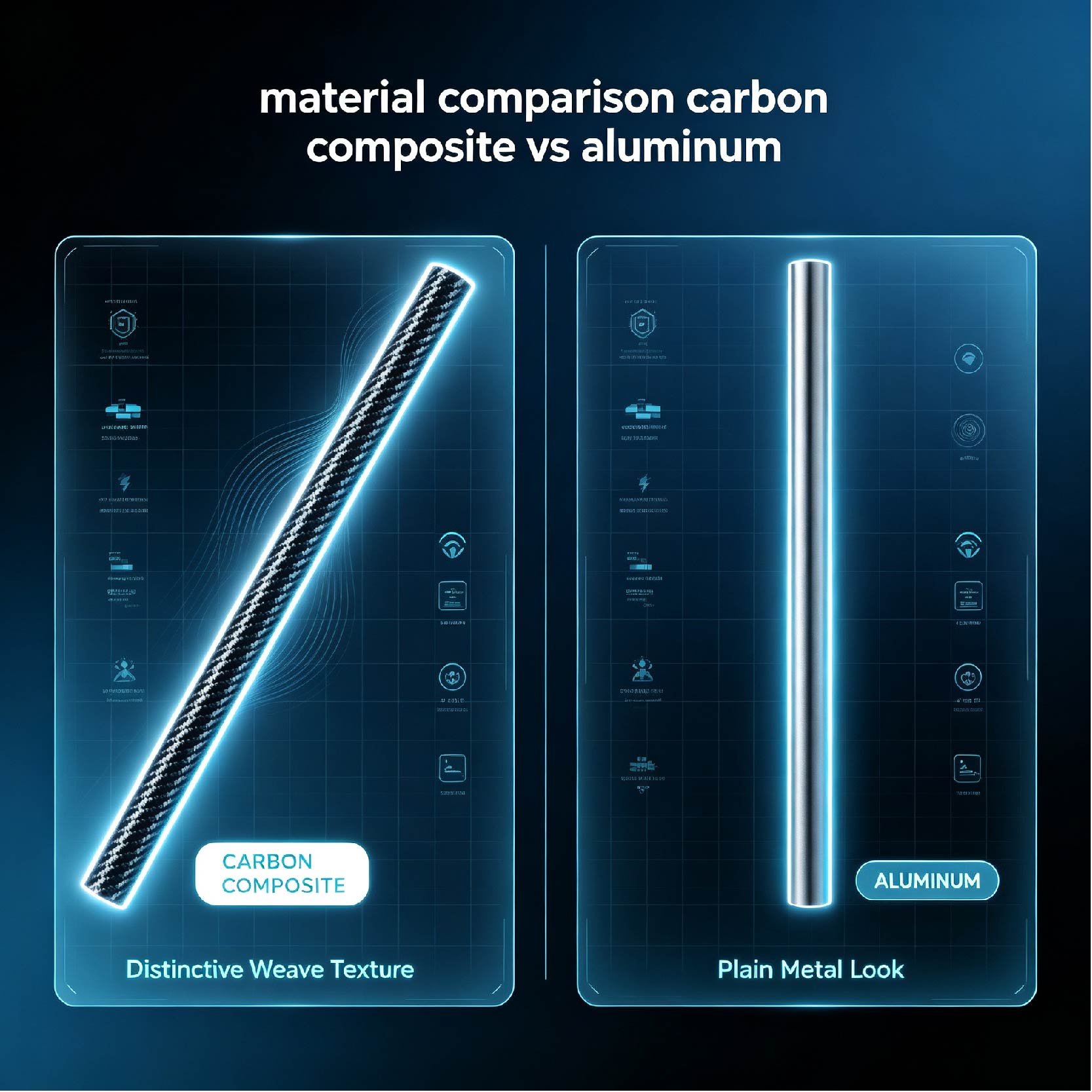 Pole Material: Carbon Composite vs. Aluminum poles