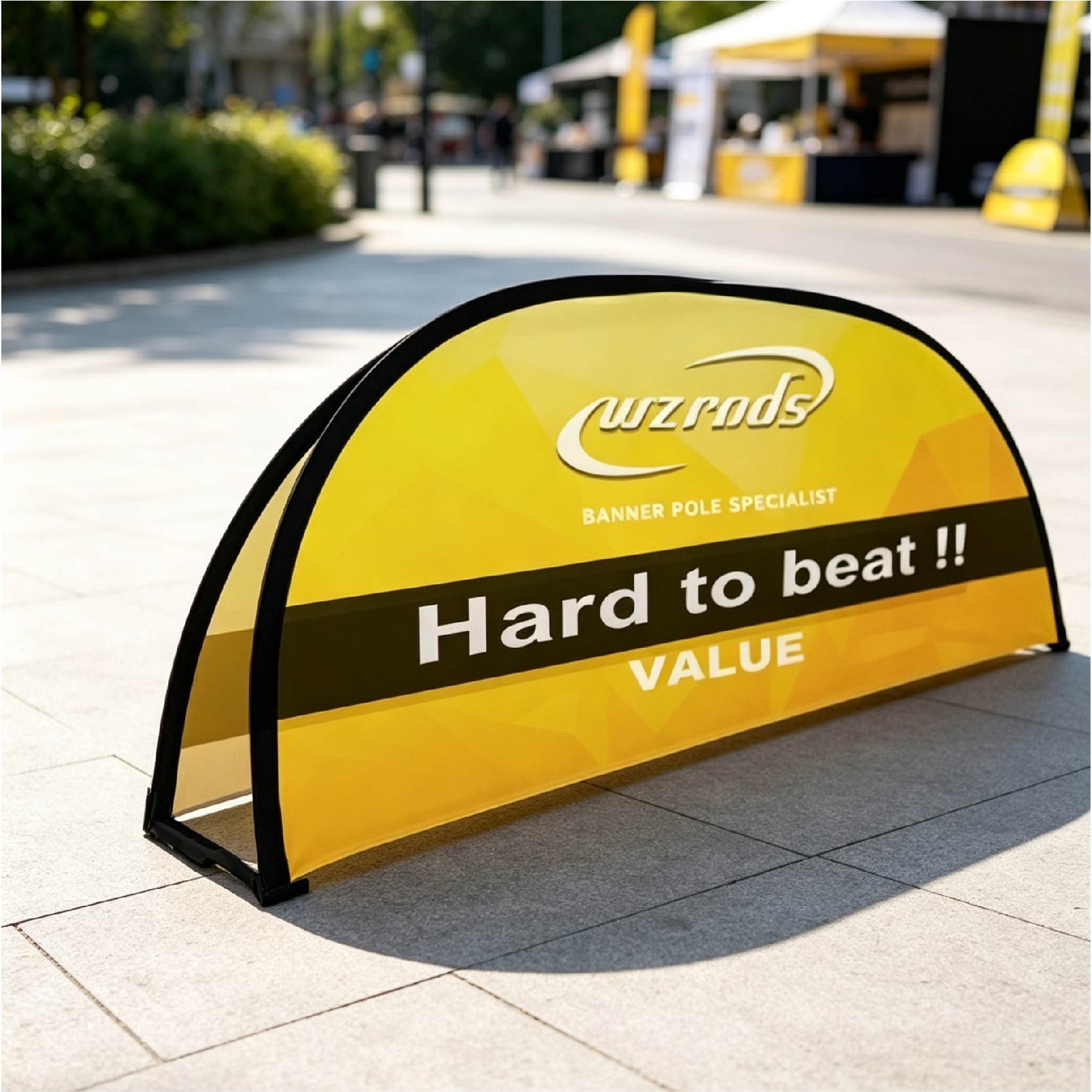 Arch Banner Application Display From WZRODS