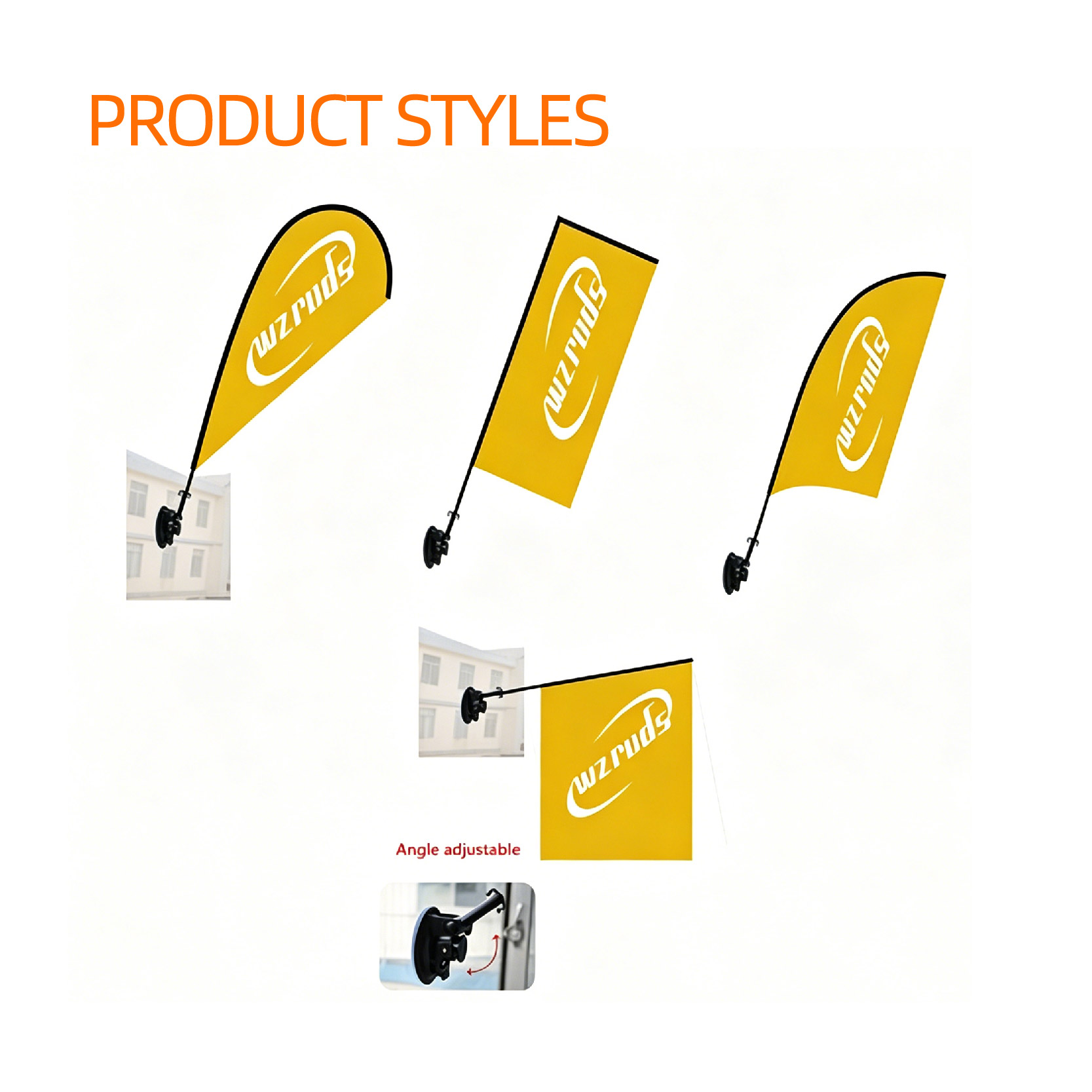 Strong Suction Cup Banner