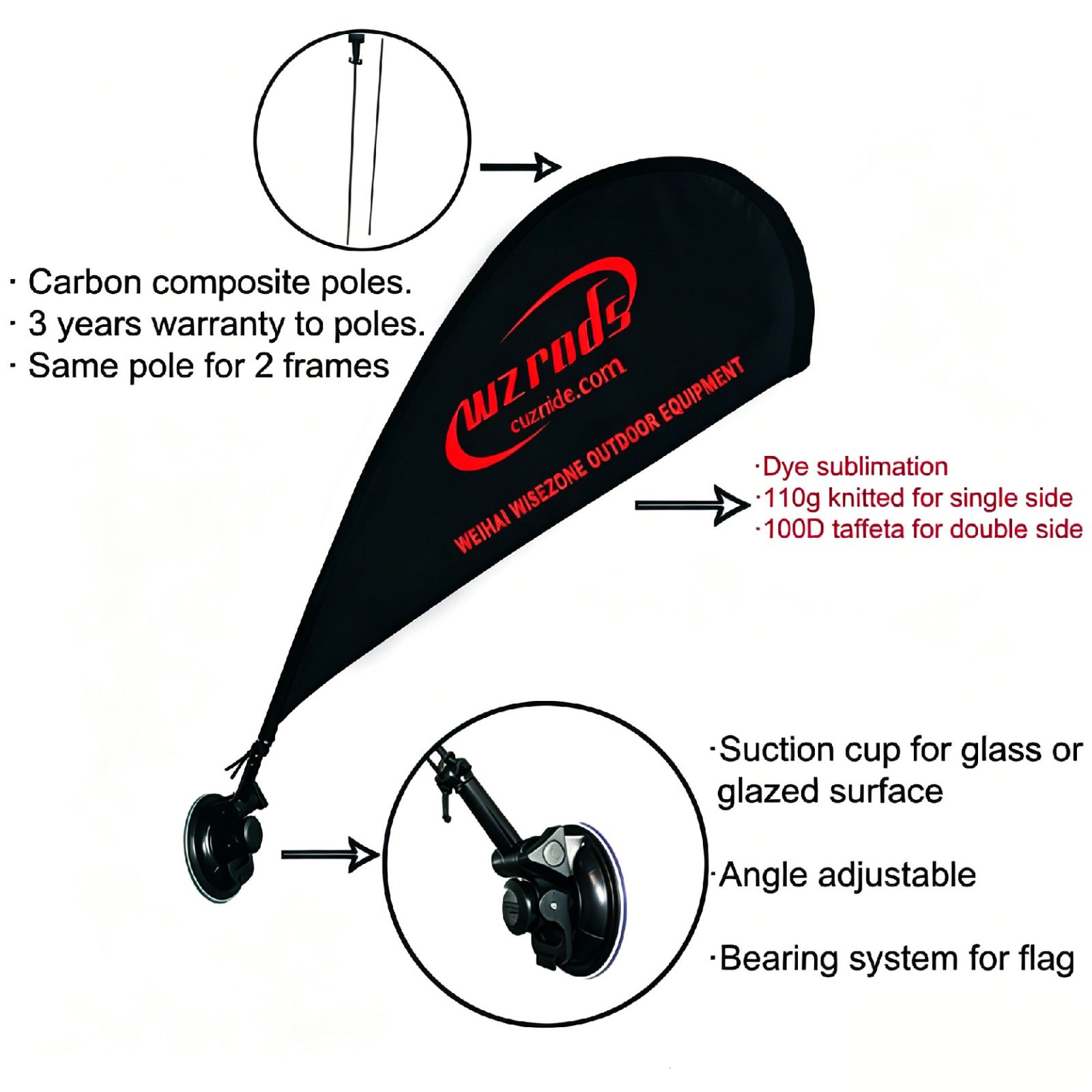 Suction Cup Banner