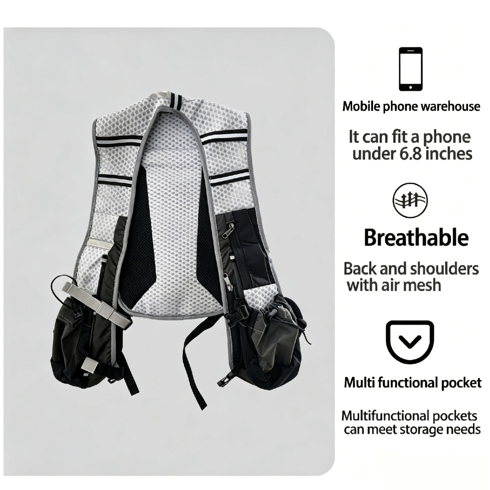 Marathon Pacer Flag Backpack
