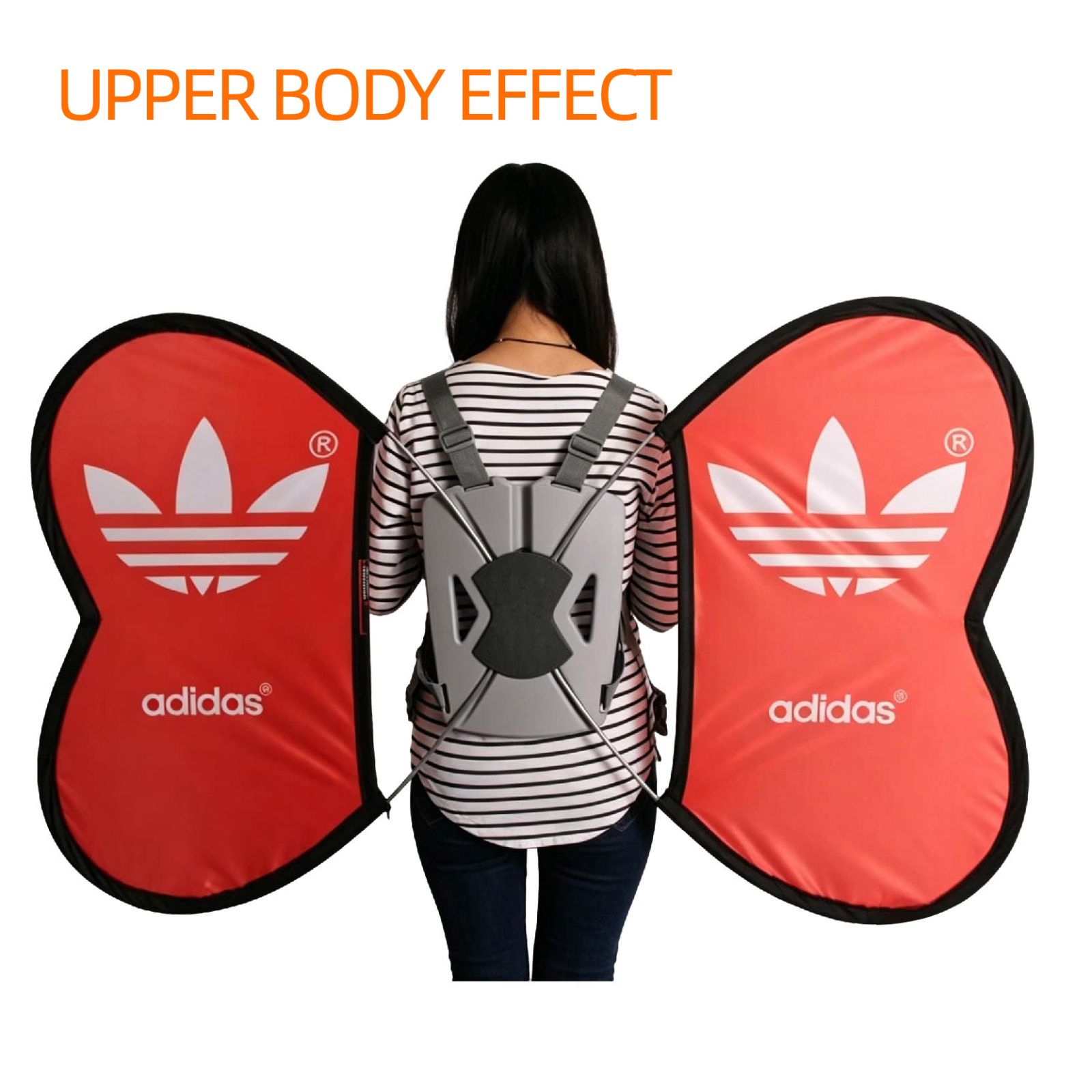 Backpack flag HDPE