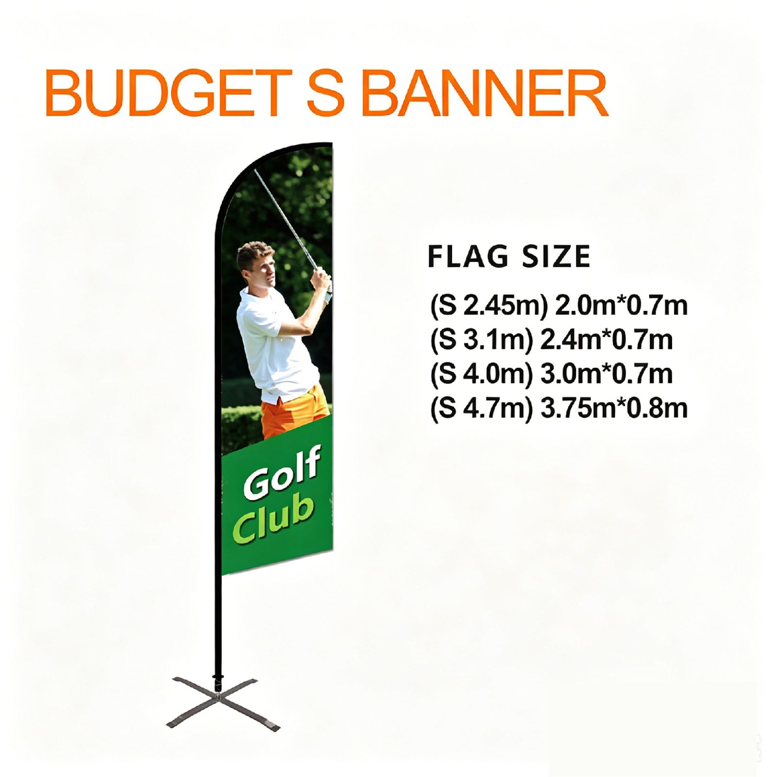 Budget 2in1 flag system