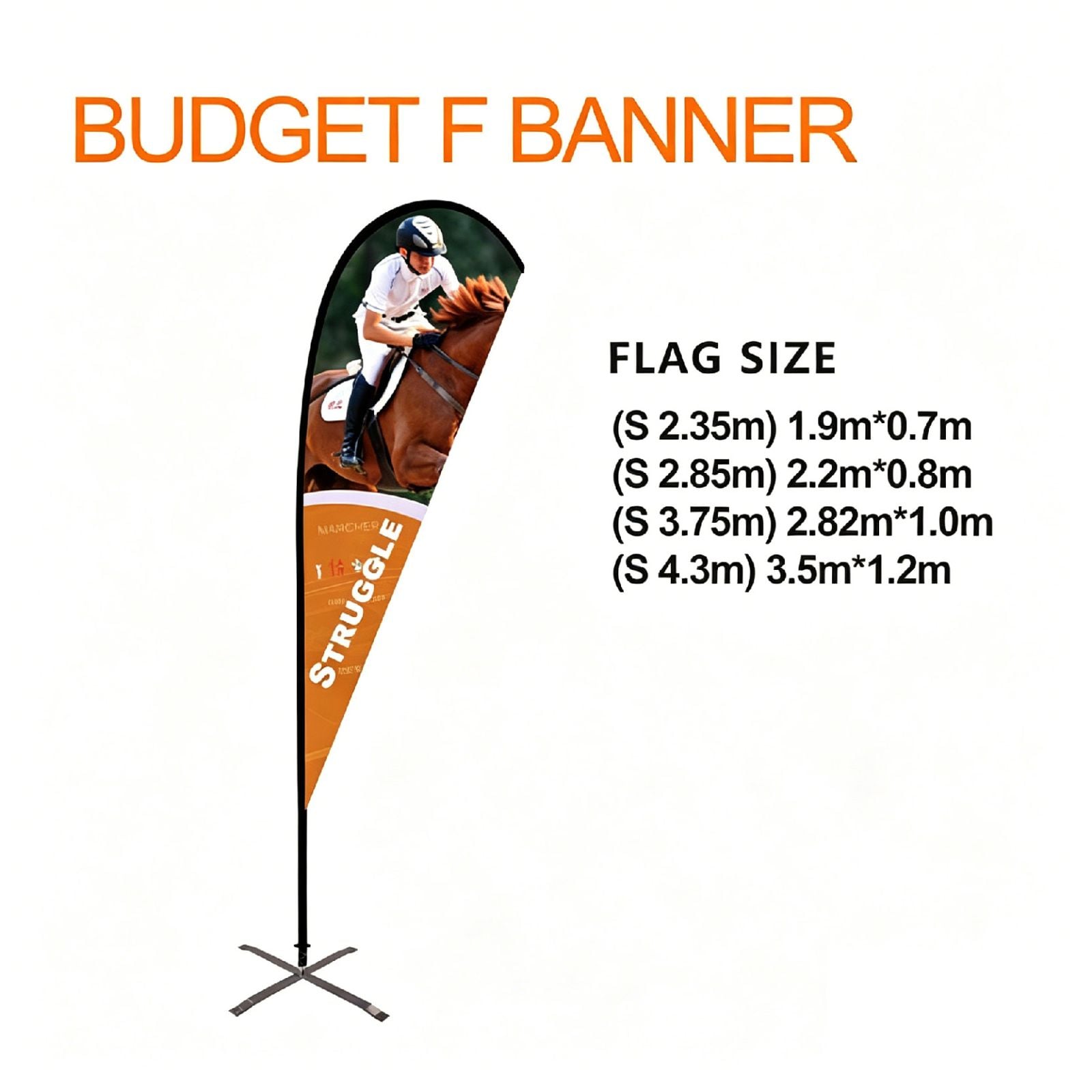 Budget 2in1 flag system