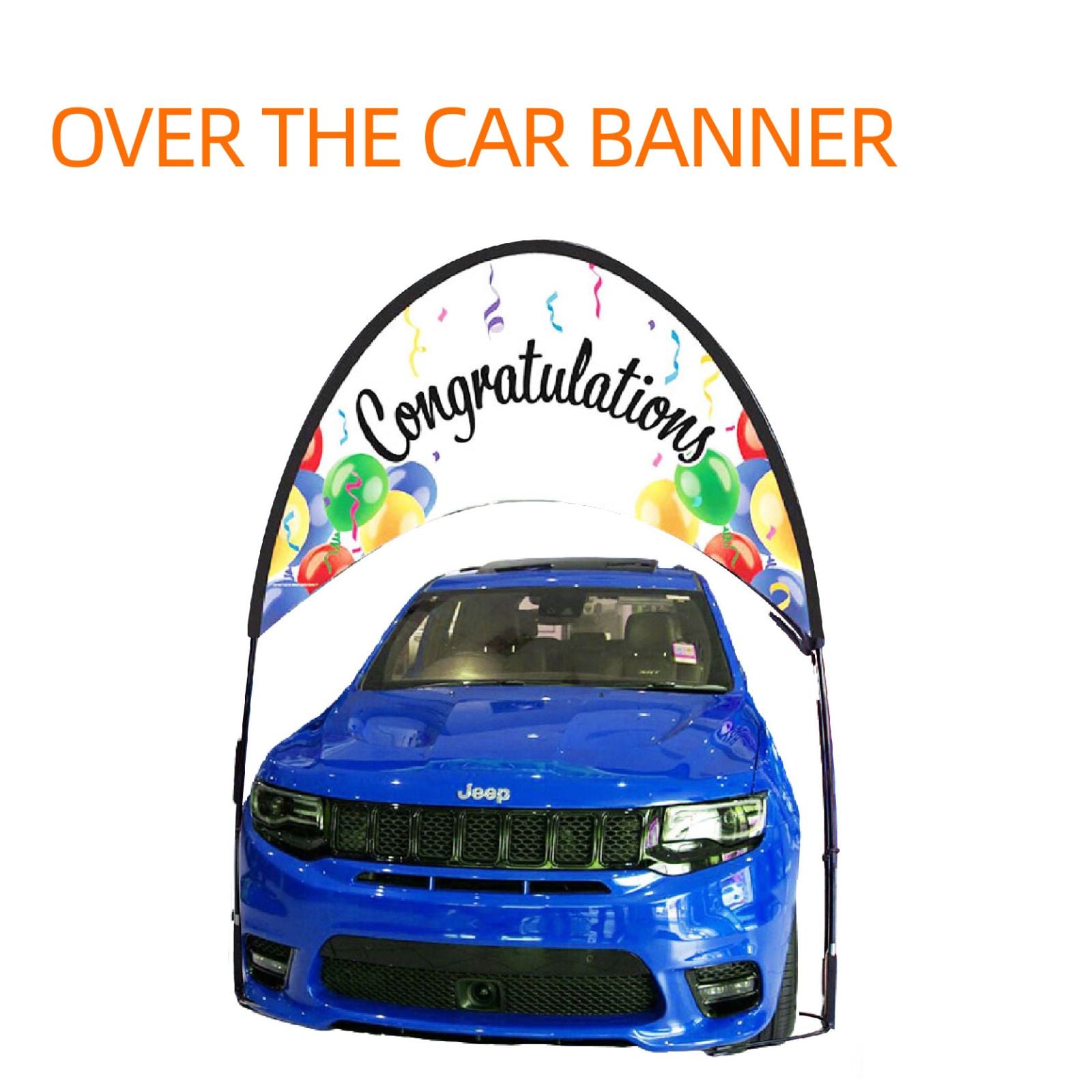 Over The Car Banner