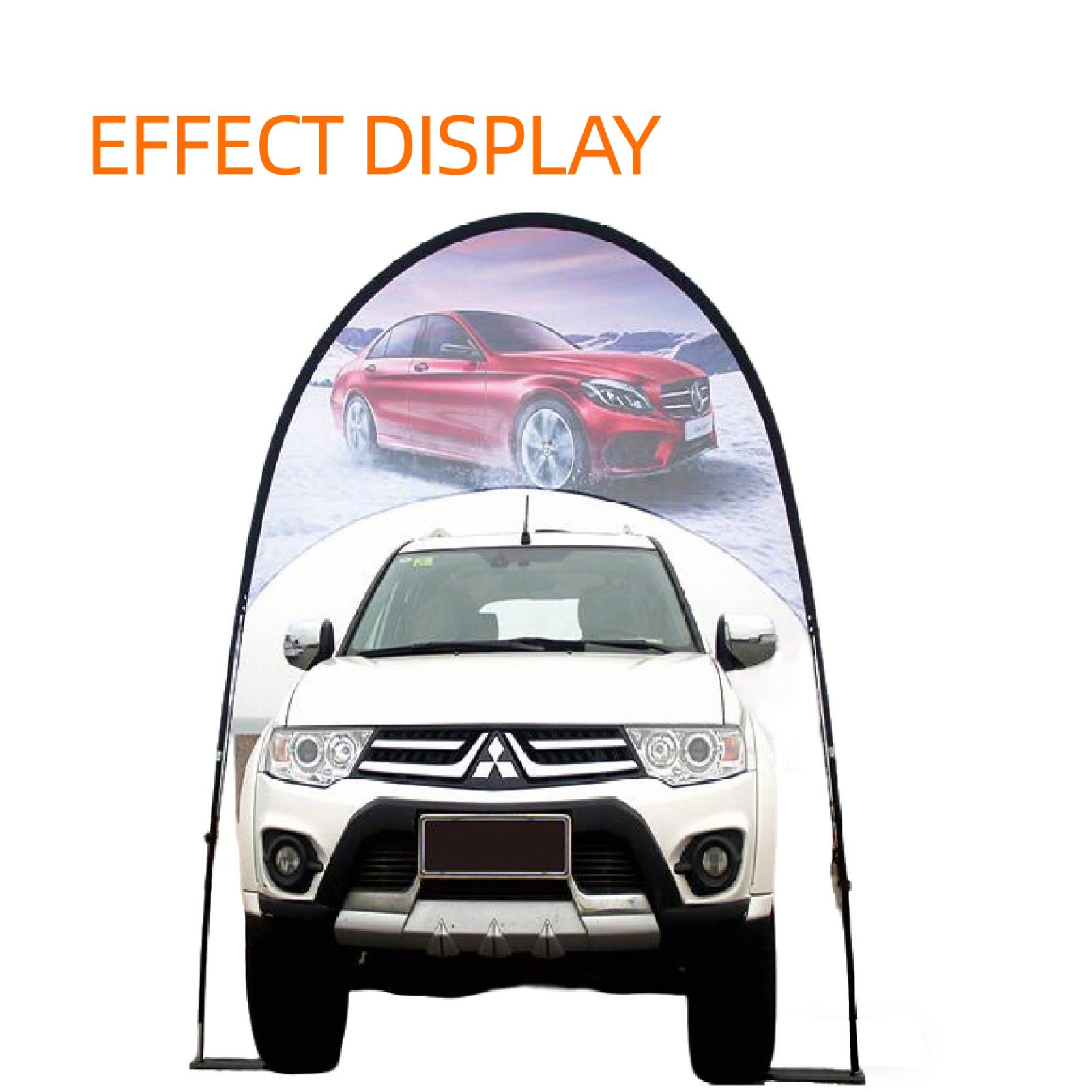 Over The Car Banner