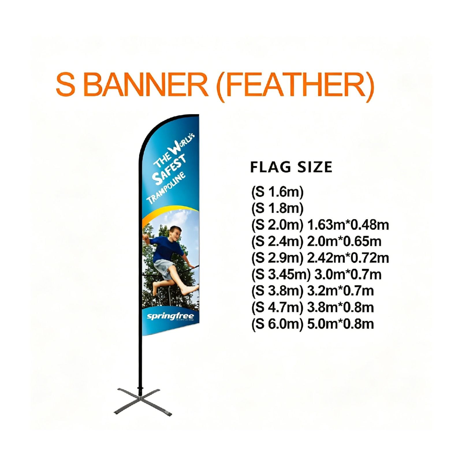 S Banner(Feather)