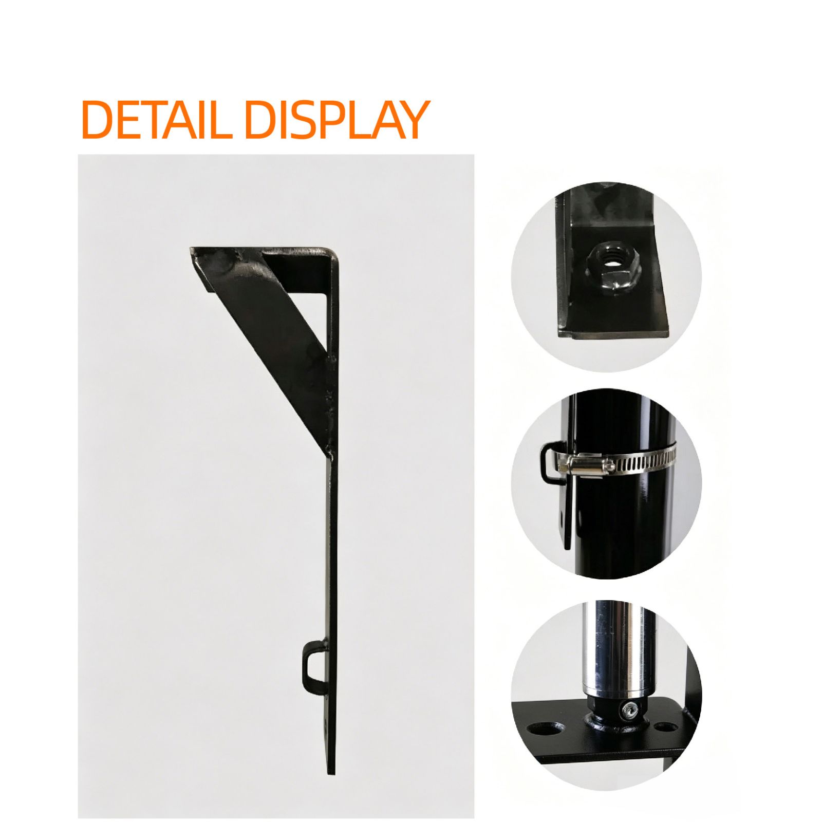 Fence flag bracket