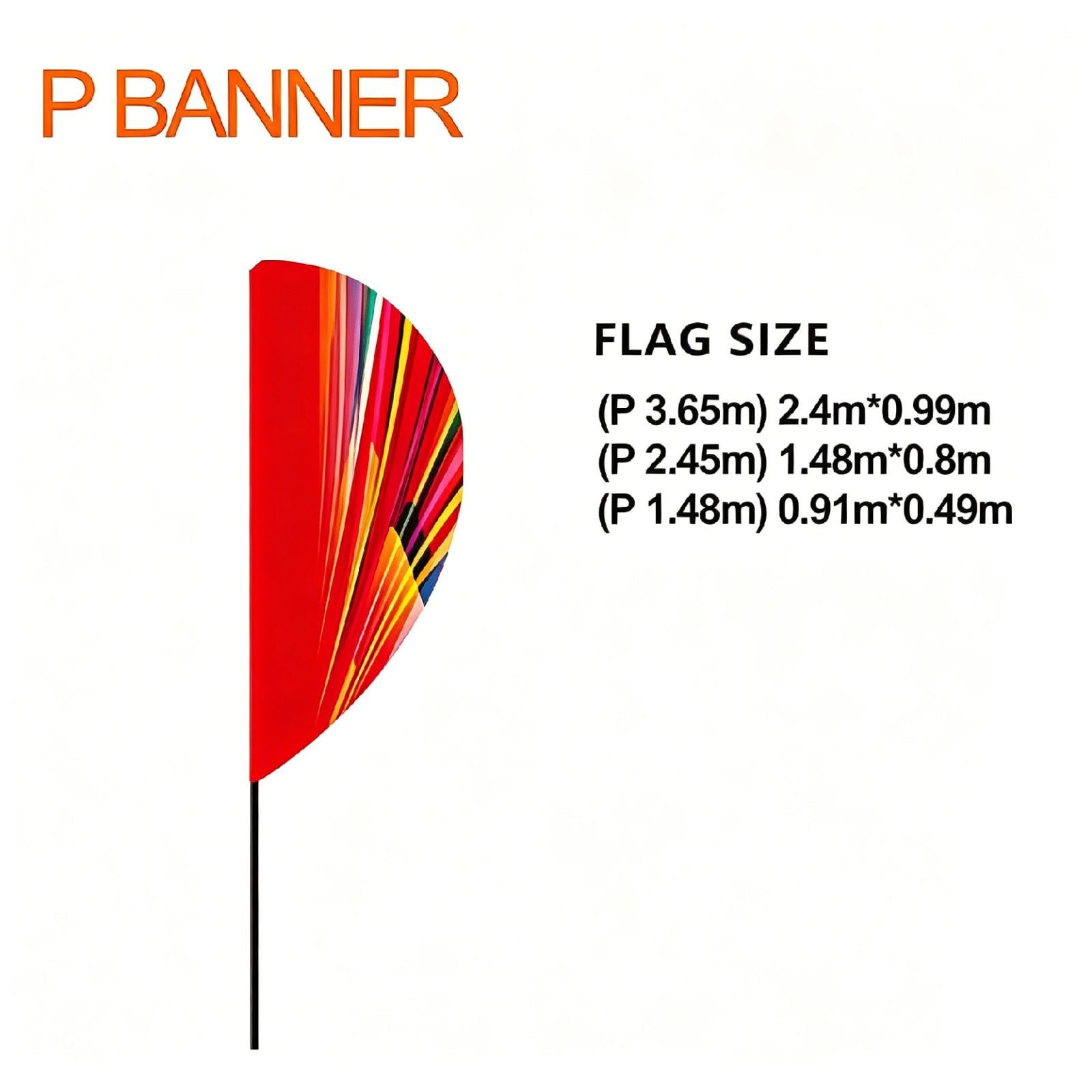 P banner